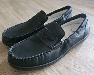 Primigi Boys Youth Slip On Casual Loafers Black EU 35 US Size 3.5 - Picture 1 of 9