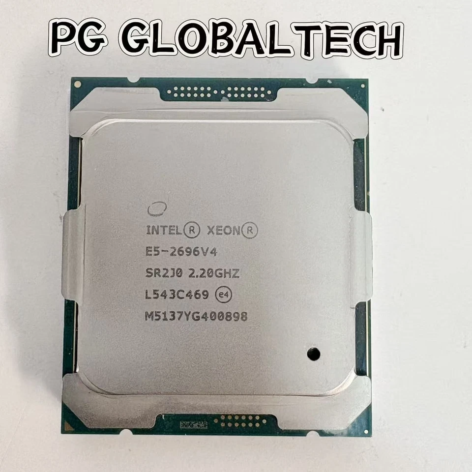Intel Xeon E5-2696 V4 2.20GHz LGA2011-3 22Core/44T 145W 55MB CPU Processor - Image 1 of 1