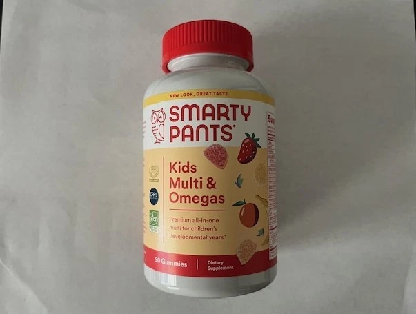 Smartypants Kids Complete Gummy Vitamins Omega 3 Fish Oil Multivitamin 90 Gummie