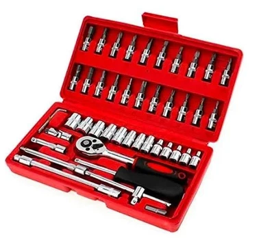 46 Socket Tool Set - Image 1 of 4