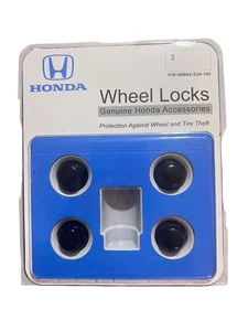 Honda Genuine Wheel Locks P/N 08W42-S2A-100 OEM Anti-Theft Lug Nut Kit New - Bild 1 von 2