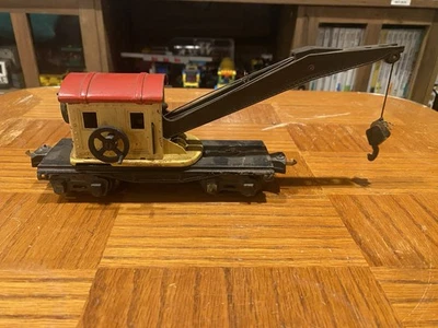 Lionel 2660 Prewar Tinplate O Operating Crane Car - Image 1 of 4