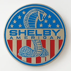 Pin - Shelby American Stars & Stripes * GT350 GT500 Cobra SuperSnake *Ships Free - Picture 1 of 4