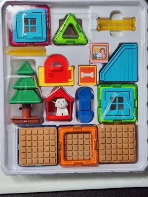 Magformers Milo's Mansion 33 Pc Set Magnetic Magic in Box Complete - Image 1 of 4
