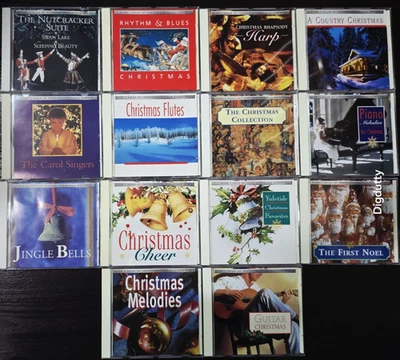 Lot Of 14 CDs MASTER TONE Instrumental, Festive & Classical Christmas Music Foto 1 de 4