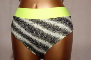 MARIE JO hoher Bikini-Slip mit Umschlag MURCIA 1005151 yellow flash gelb 42 NEU - Picture 1 of 3