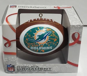 Miami Dolphins Football Ornament - NFL - Picture 1 of 2