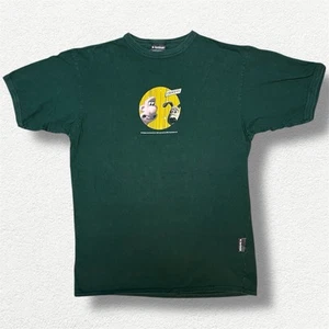 Vintage Aardman Animations 1989 Wallace & Gromit Promo T Shirt Men’s Large Green - Picture 1 of 6