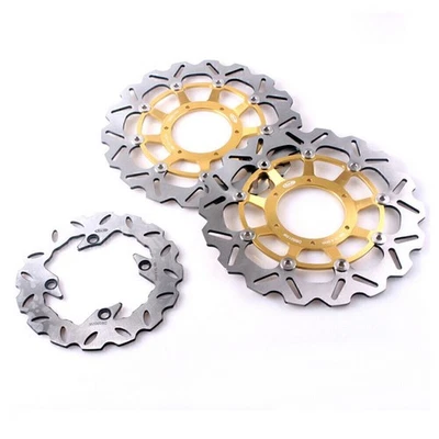 For Honda CBR1000RR 2004-05 CBR600RR 2003-2015 Front Rear Brake Disc Rotors Set - Image 1 of 4