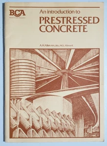 An Introduction to Prestressed Concrete -By A H  Allen Softback ISBN: 9780721012 - Foto 1 di 3