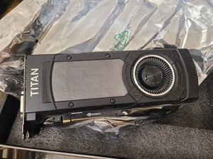 12GB PNY GeForce GTX Titan X PCI-E x16 Video Card VCGGTXTITANXXPB-CG - Picture 1 of 5