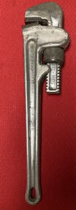 International Forge Co. Chicago "Lite Mite" 14 Inch Aluminum Pipe Wrench - Picture 1 of 5
