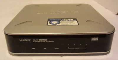 LINKSYS 4-PORT RVL200 SSL/IPsec VPN Router - Image 1 of 4