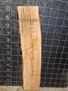 LIVE EDGE OAK KILN DRIED SLAB HARDWOOD DIY CRAFT RESIN (947) 1270x250-300x 50mm - Picture 1 of 10