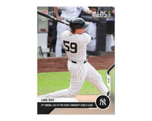 Luke Voit - MLB TOPPS NOW Card 391 - 453 ft HR 2020 base alds postseason