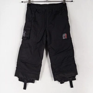 Pantaloni da neve Spyder bambini 4 neri outdoor invernali slittino sci snowboard - Foto 1 di 10
