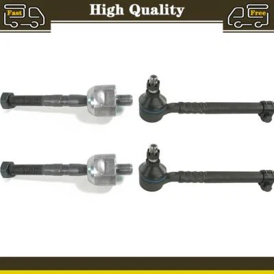 4 个前内外扎杆末端适合 1983 1984 1985 1987 年丰田卡罗拉 — 第 1/4 张图片