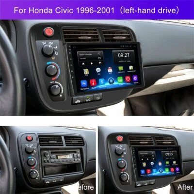 Upgraded Head Unit Radio for Honda Civic 1996-2001 Foto 1 de 4