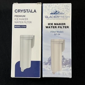 Filtro acqua ghiaccio GLACIER FRESH GF- 54 - confezione da 2 pezzi di ricambio nuovo sigillato in fabbrica - Foto 1 di 12