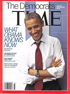 Time Magazine Barack Obama Joe Biden Special Democratic Convention Cat Power - Picture 1 of 12
