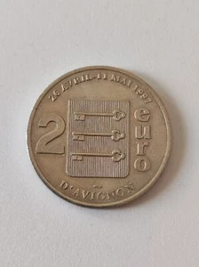 FRANCE - Monnaie 2 Euros AVIGNON 1997 "Le Pont d'Avignon" - Picture 1 of 2
