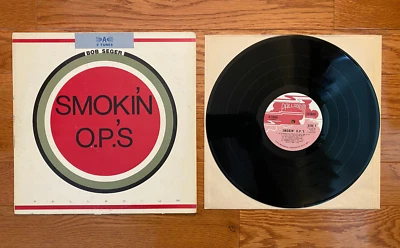 Bob Seger - Smokin' O.P.'s LP Palladium Records  P-1006  1972 Pressing - Image 1 of 4