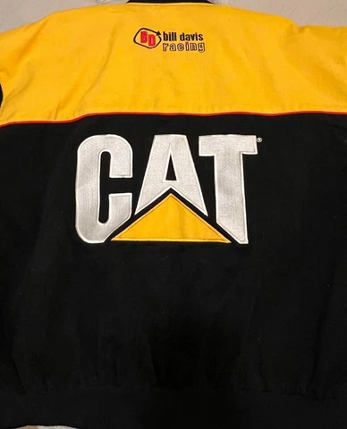 JH DESIGN Ward Burton #22 Caterpillar Uniform Jacket Bill Davis Racing SIZE 2XL Cover