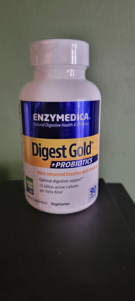 Enzymedica Digest Gold + Probióticos 90 Cápsulas Exp: 12/2027, ¡ENVÍO GRATUITO! Foto 1 de 1