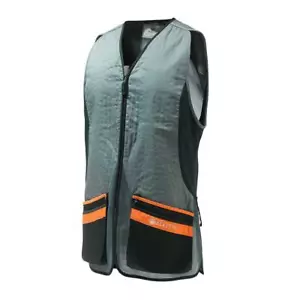 Silver Pigeon Evo Vest Shooting Skeet Grey / Orange #GT781 Beretta - Picture 1 of 3