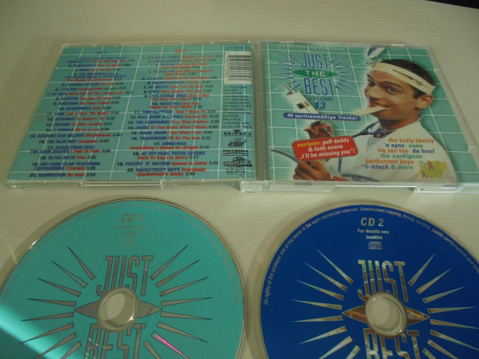 2 CD Just the Best Vol. 13 40.Track 1997 The Kelly Family Da Hool Rammstein  üb - Bild 1 von 1