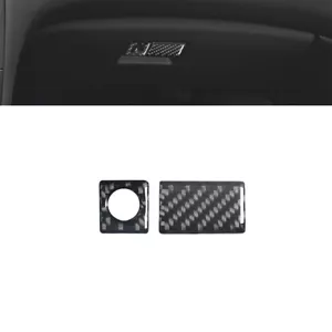 2x For Toyota Celica 2001-2005 Carbon Fiber Co-pilot Glove Box Handle Cover Trim - Picture 1 of 10