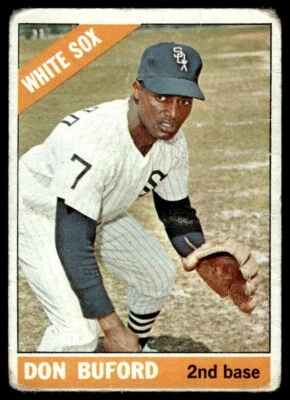 1966 Topps Don Buford + Chicago White Sox #465 - Image 1 of 2