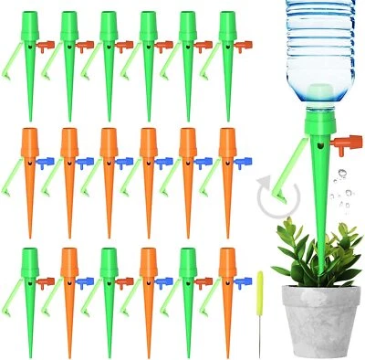 Wasserspender Pflanzen automatische Tröpfchenbewässerung Urlaub Gießen Bewässern - Bild 1 von 4