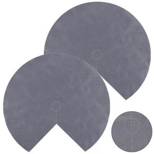 2 Pcs Lazy Susan Shelf Liner 26 Inch Non Adhesive Circle Kitchen Liners Non S... - Picture 1 of 7