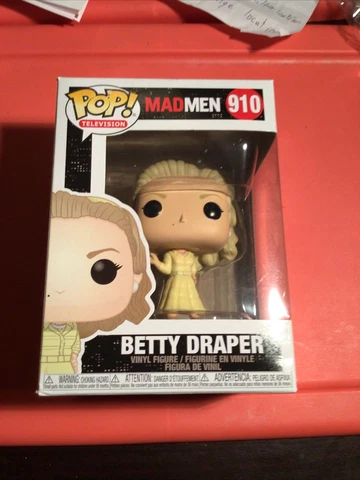 Funko Pop! Television: Mad Men - Betty Draper Vinyl Figure #910 New 2019 Cover