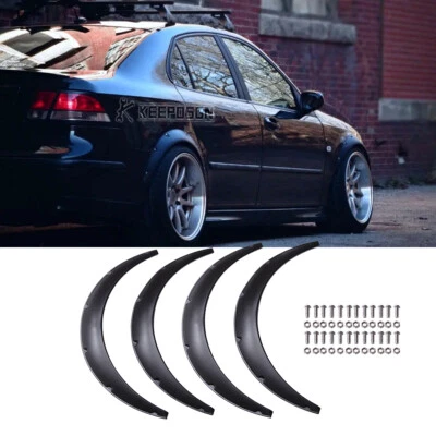 Guardabarros de arco de rueda de carrocería extra ancha de 35" para Saab 9-3 900 9-5 4 piezas Foto 1 de 4