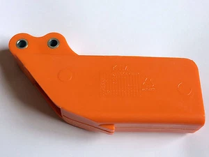 Orange Rear Chain Guide Block KTM SX 85 2006-2014, KTM 125 2000-06 Motocross - Picture 1 of 2