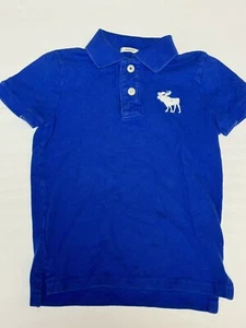 Boys Abercrombie Short Sleeve Polo Shirt Muscle Fit Small - Picture 1 of 2