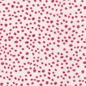 Fabric Fat Quarter 50 x 55cm Material Sewing Patchwork Crafts White Pink Spots - Picture 1 of 1