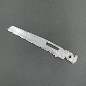 1 Stk. VG10 Damast Sägeblatt für Leatherman P4 - Eigenbau - Bild 1 von 10