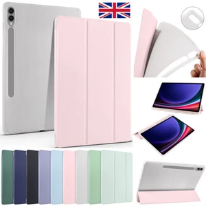 For Samsung Galaxy Tab S10 FE+ 13.1" inch X620 Leather Case Stand Cover Pen Slot - Picture 1 of 60