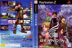 Grandia 3 PS2 Spiel Hülle Box Cover Funktioniert Nur (Ohne Spiel) - Bild 1 von 2
