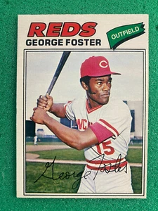 1977 O-Pee-Chee - #120 George Foster - Cincinnati Reds - Picture 1 of 2