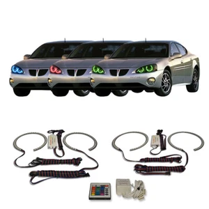 RGB Multi Color IR Headlight Halo kit for Pontiac Grand Prix 04-08 - Foto 1 di 6