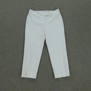 Pantalones Talbots Mujer '6 Off-White Chino Cónico 32x24.5* Nuevos con Etiquetas - Imagen 1 de 23