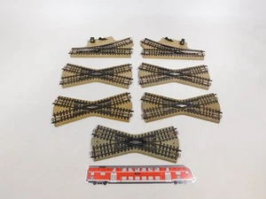 7x Märklin H0/00 Crossing/Manual Points M Track for 3600/800 #CV578-1 - Picture 1 of 3