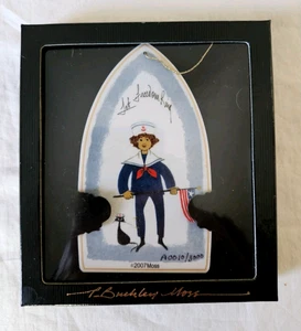 P Buckley Moss Limited Edition Numbered Let Freedom Ring Ornament A0010/3000 COA - Picture 1 of 5