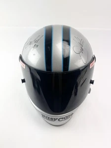 Bobby Labonte & Joe Gibbs Carolina Panthers Autographed Simpson Nascar Helmet - Picture 1 of 18