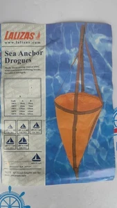 LALIZAS 10074 SEA ANCHOR DROUGUE ORANGE 135x142CM 30FT - Bild 1 von 6
