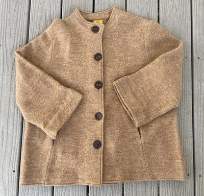 Vintage Ruby Rd Women's 100% Wool Swing Jacket Camel Tan Size 1X - Image 1 of 4